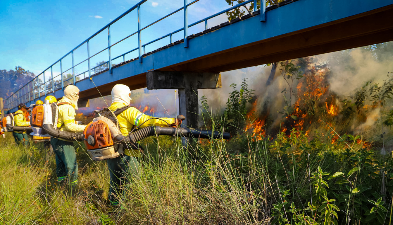 Governo do Tocantins intensifica ações de prevenção, monitoramento e combate aos incêndios florestais durante o período de estiagem em todas as regiões do estado - Vinícius Venâncio/Governo do Tocantins