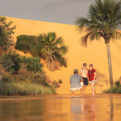 Em maio deste ano, mais de 5 mil turistas visitaram as Dunas do Jalap&atilde;o - Foto: Walker Ribeiro/Governo do Tocantins 