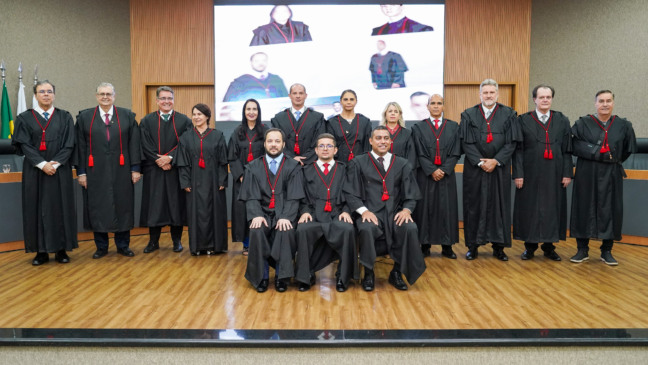 Solenidade de posse foi realizada durante sessão do Colégio de Procuradores de Justiça - Foto: Marcelo de Deus/Dicom MPTO