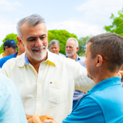 Ao lado de Vicentinho, Am&eacute;lio amplia di&aacute;logo com a popula&ccedil;&atilde;o em 13 cidades do meio norte do Estado&nbsp;