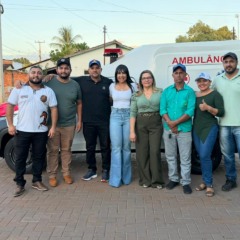 Deputada Janad Valcari entrega ambul&acirc;ncia para Taboc&atilde;o e amplia capacidade de atendimento