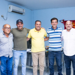Em Silvan&oacute;polis, Vanderlei Luxemburgo foi recebido por lideran&ccedil;as municipais durante agenda institucional na regi&atilde;o sudeste do Tocantins 