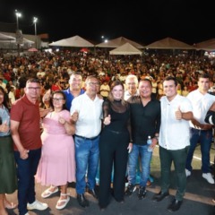 &ldquo;Praia Norte vive um novo tempo&rdquo;, afirma Claudia Lelis durante celebra&ccedil;&atilde;o dos 37 anos do munic&iacute;pio