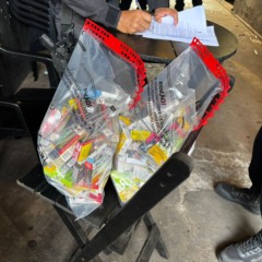 Policiais apreendem materiais em opera&ccedil;&atilde;o contra com&eacute;rcio ilegal de pods e vapes -Foto: Pol&iacute;cia Federal