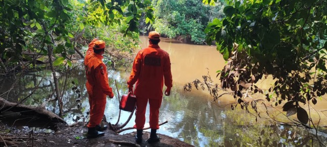 Desaparecimento de idoso chega ao terceiro dia e Bombeiros ampliam buscas na região do Rio Lontra