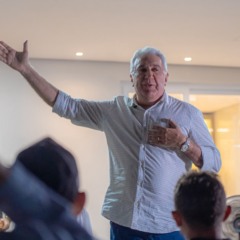 Laurez Moreira defende plano de desenvolvimento para o Bico do Papagaio durante visita a S&atilde;o Miguel do Tocantins