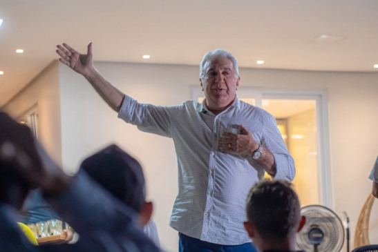 Laurez Moreira defende plano de desenvolvimento para o Bico do Papagaio durante visita a São Miguel do Tocantins
