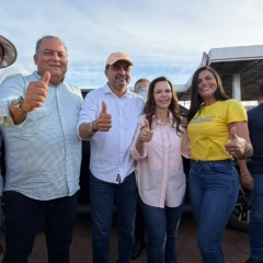 Grupo Palaciano movimenta sudeste com carreata, entrega de rodovia hist&oacute;rica e mostra for&ccedil;a pol&iacute;tica na regi&atilde;o; Wanderlei &eacute; recepcionado em posto