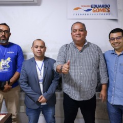 Vice no Senado, Eduardo Gomes garante apoio &agrave; PEC 14 e abra&ccedil;a causa dos agentes de sa&uacute;de