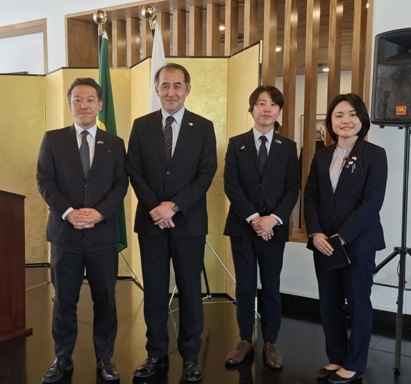 Palmas recebe embaixador do Japão no dia 27 de junho para celebrar os 30 anos da Associação Cultural Nipo-Brasileira do Tocantins
