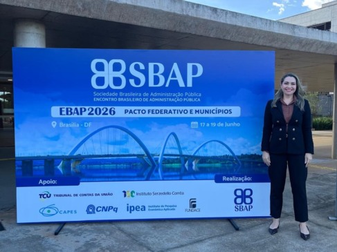 Pesquisadora do Tocantins participa do maior encontro nacional de Administração Pública com apresentação de dois artigos científicos