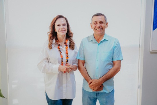 “Conte com Piraquê”, diz prefeito Neto Oliveira ao declarar apoio à pré-candidatura de Dorinha