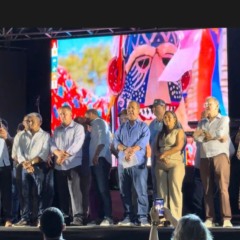 Osires Damaso participa das comemora&ccedil;&otilde;es pelos 73 anos de Pium ao lado de lideran&ccedil;as estaduais e municipais