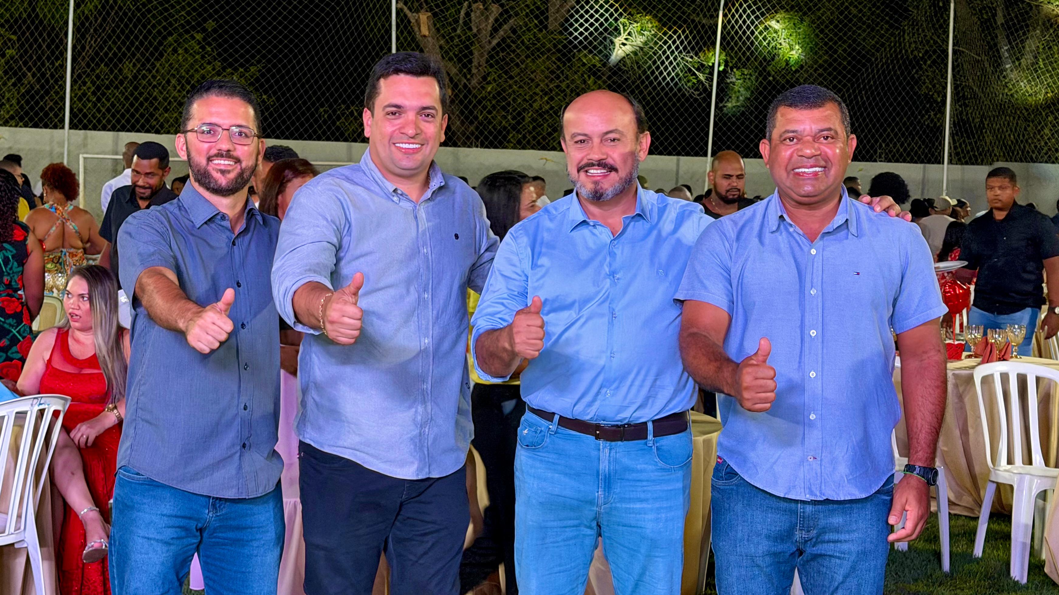 Em Gurupi, Sandoval Cardoso defende a valorização da família ao lado de Gutierres Torquato