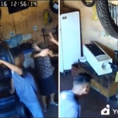 M&atilde;e foi agredida pelo pr&oacute;prio filho em Guara&iacute; (TO) &mdash; Foto: Reprodu&ccedil;&atilde;o/Redes Sociais
