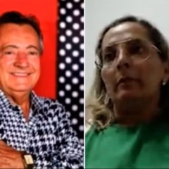 Jos&eacute; Paulo Couto e Rejane Mendes &mdash; Foto: Reprodu&ccedil;&atilde;o/TV Anhanguera