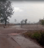 Chuva em pleno junho surpreende moradores de Talism&atilde;; V&Iacute;DEO