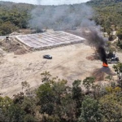 Fazendeiro &eacute; multado por garimpo ilegal de ouro em Chapada da Natividade &mdash; Foto: Divulga&ccedil;&atilde;o/BPMA