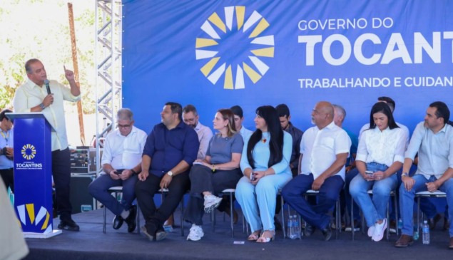 Senador Eduardo Gomes participa da entrega da revitalização da Barragem Taboca I, em Formoso do Araguaia