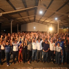 Guara&iacute; re&uacute;ne grande p&uacute;blico em encontro pol&iacute;tico com Sandoval Cardoso e Luciano Oliveira