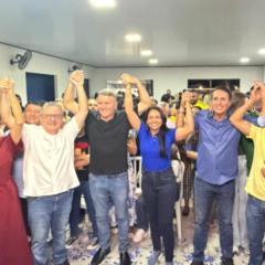 Deputada Vanda Monteiro re&uacute;ne pr&eacute;-candidatos e demonstra for&ccedil;a pol&iacute;tica na capital em apoio a Dorinha, Jair Farias, Gomes e Gaguim