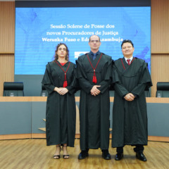 Dois novos procuradores de Justi&ccedil;a tomam posse no MP