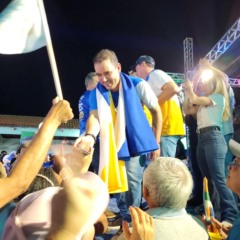Lan&ccedil;amento de Vicentinho no Bico: Pr&eacute;-candidatos proporcionais defendem palanque; C&iacute;nthia fala em &ldquo;virar p&aacute;gina de 20 anos&rdquo;