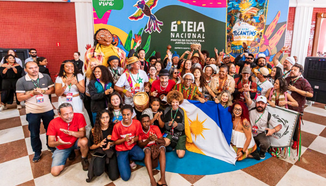  Delegação tocantinense participou da 6ª Teia Nacional dos Pontos de Cultura, realizada em Aracruz, no Espírito Santo - Foto: Victor Vec/Ministério da Cultura