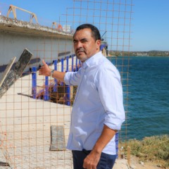 Governador Wanderlei Barbosa destaca que o crescimento de Palmas e de Luzimangues exige investimentos capazes de acompanhar a expans&atilde;o da regi&atilde;o e garantir mais seguran&ccedil;a para quem utiliza diariamente a ponte - Foto: Antonio Gon&ccedil;alves/Governo do Tocantins