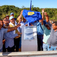  Ponte inaugurada sobre o Rio Caracol representa um importante avan&ccedil;o para a  integra&ccedil;&atilde;o entre S&atilde;o F&eacute;lix do Tocantins e Lizarda e para a infraestrutura do Jalap&atilde;o - Foto: Marcio Vieira/Governo do Tocantins