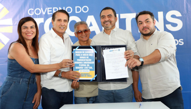 Obras de pavimentação e drenagem na quadra Arso 103, antiga 1007 Sul, em Palmas, contemplam 12,43 quilômetros e têm prazo de execução de 12 meses, garantindo mais infraestrutura, mobilidade e qualidade de vida aos moradores - Foto: Ademir dos Anjos/Governo do Tocantins