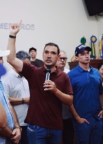 Vicentinho garante que em seu governo homens indiciados por violência doméstica não ocuparão cargos no 1º escalão