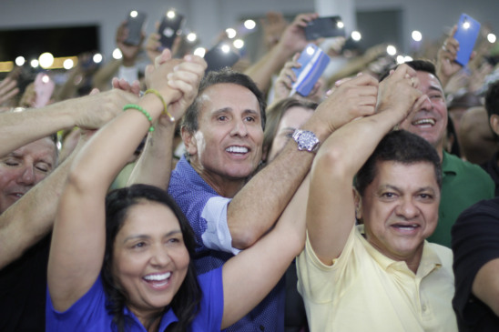 Gaguim reforça parceria com Vanda Monteiro, compromisso com Palmas e com seu grupo político durante reunião  na Capital