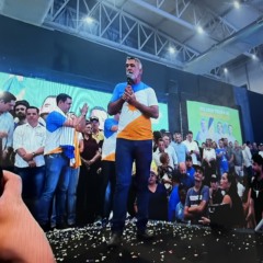 Evento em Aragua&iacute;na: Am&eacute;lio discursa, anuncia novo evento em Augustin&oacute;polis e afirma: &ldquo;nosso maior projeto &eacute; resgatar a seguran&ccedil;a institucional&rdquo;