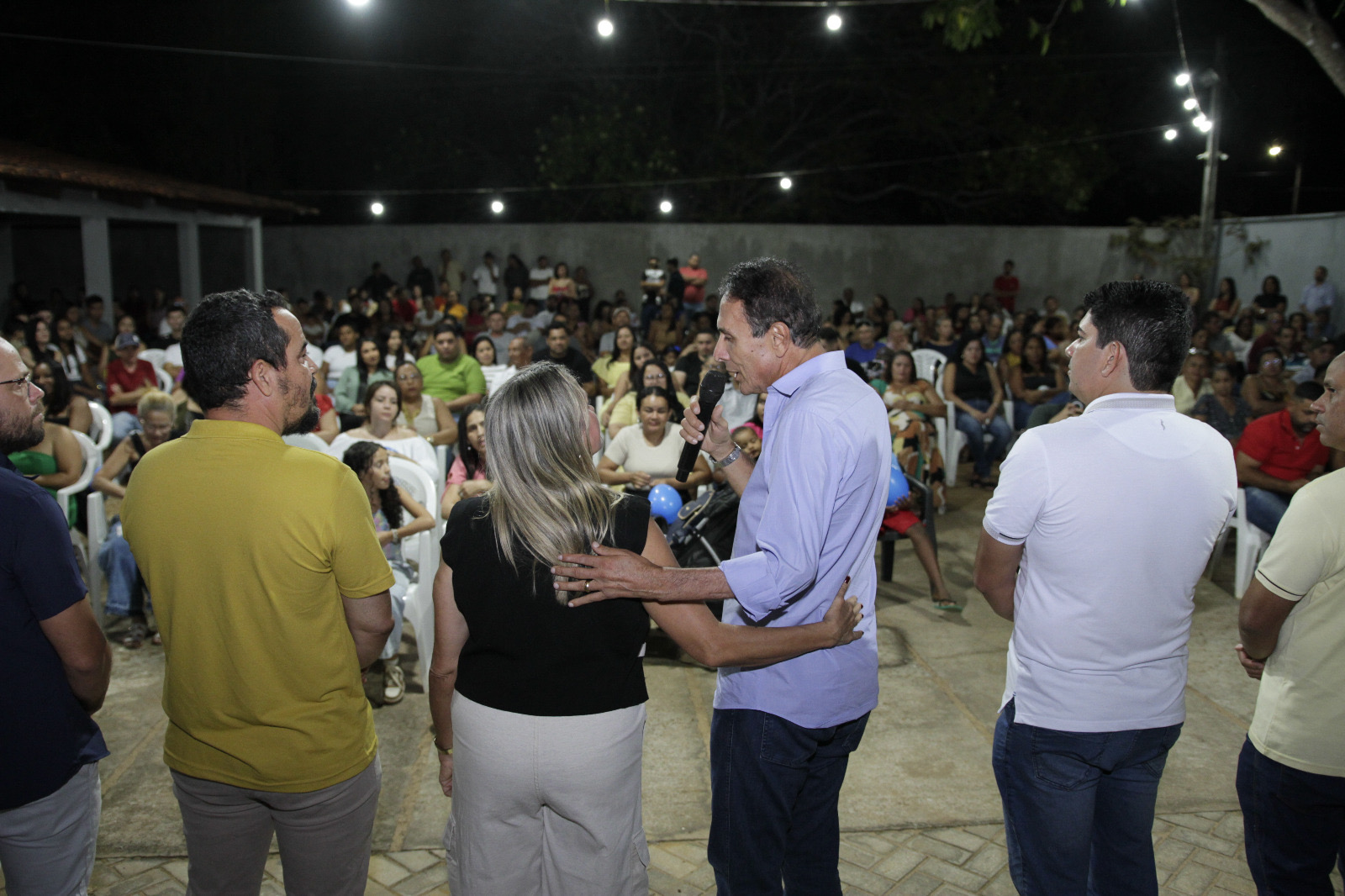 Gaguim promete asfalto total em Lajeado e ganha apoio da prefeita