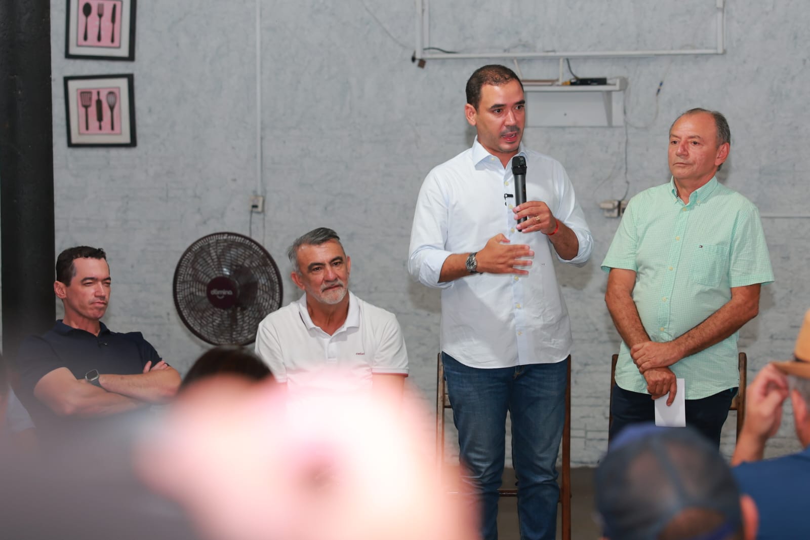 Ao lado do prefeito de Novo Acordo, Vicentinho reafirma compromisso com a regionalização da saúde