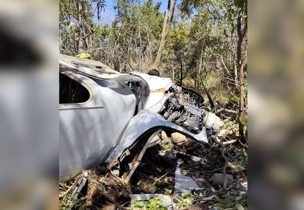 Relato de testemunhas aponta ‘estalo’ antes de queda de avião que matou médico e esposa no Tocantins Relato de testemunhas aponta ‘estalo’ antes de queda de avião que matou médico e esposa no Tocantins