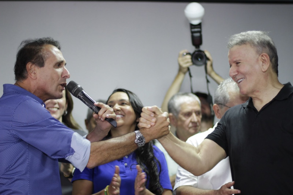 Cordialidade marca 1ª agenda política pública entre Gaguim e Eduardo Siqueira Cordialidade marca 1ª agenda política pública entre Gaguim e Eduardo Siqueira
