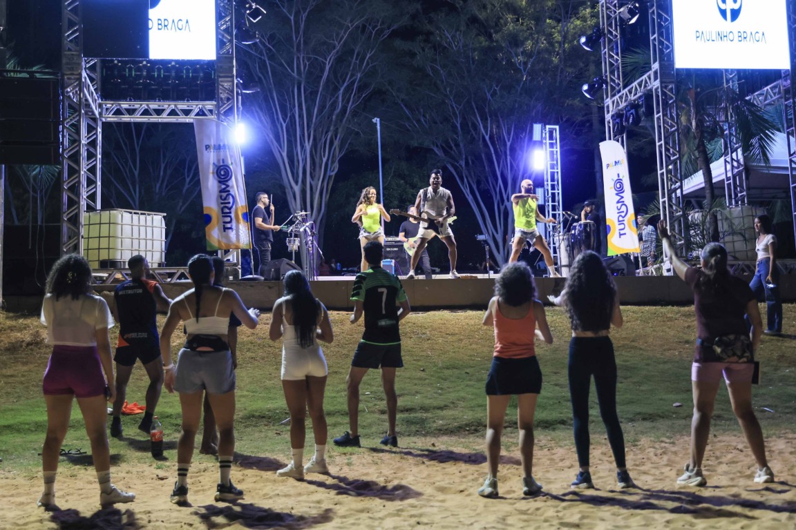 Shows, aulas de dança e circuito gastronômico movimentam praias de Palmas; confira programação Shows, aulas de dança e circuito gastronômico movimentam praias de Palmas; confira programação