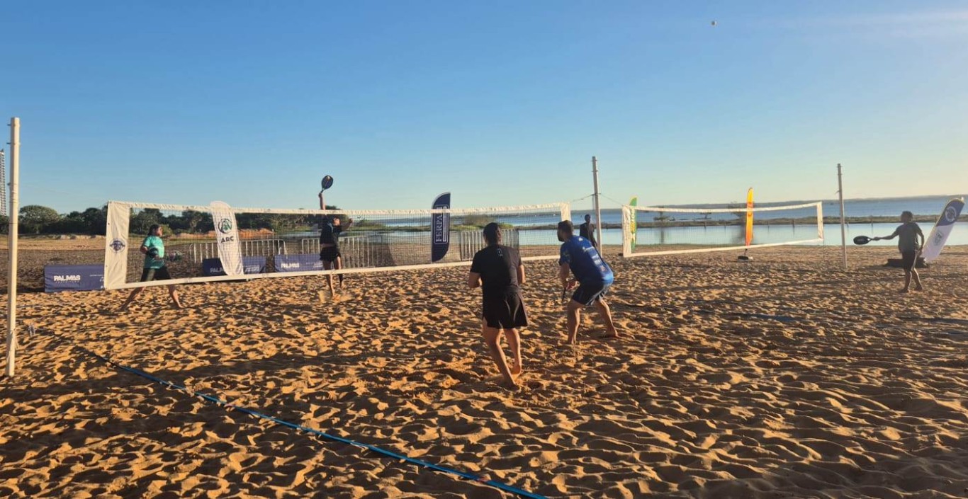 Quadras de areia da Praia da Graciosa serão mantidas até o fim do ano em Palmas