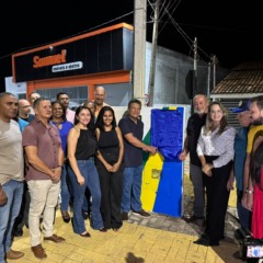 Obra viabilizada por emenda de Osires Damaso &eacute; inaugurada em Alian&ccedil;a do Tocantins
