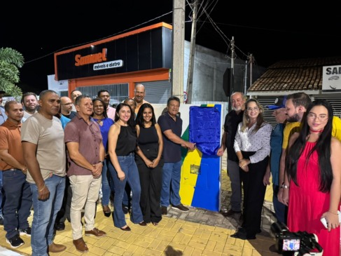 Obra viabilizada por emenda de Osires Damaso é inaugurada em Aliança do Tocantins