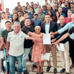 Governo autoriza in&iacute;cio das obras do Novo PAC &Aacute;gua em 11 munic&iacute;pios; Pedro Cardoso destaca luta constante da ATS