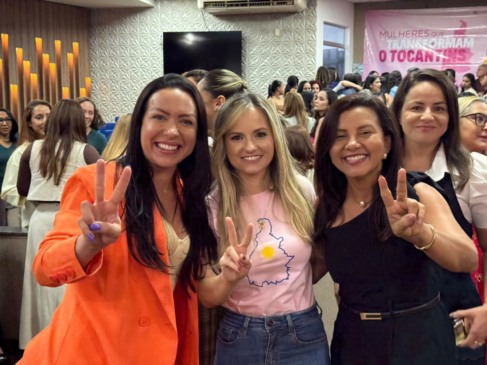 Grazi Oliveira destaca participação feminina durante Caravana das Mulheres em Paraíso do Tocantins