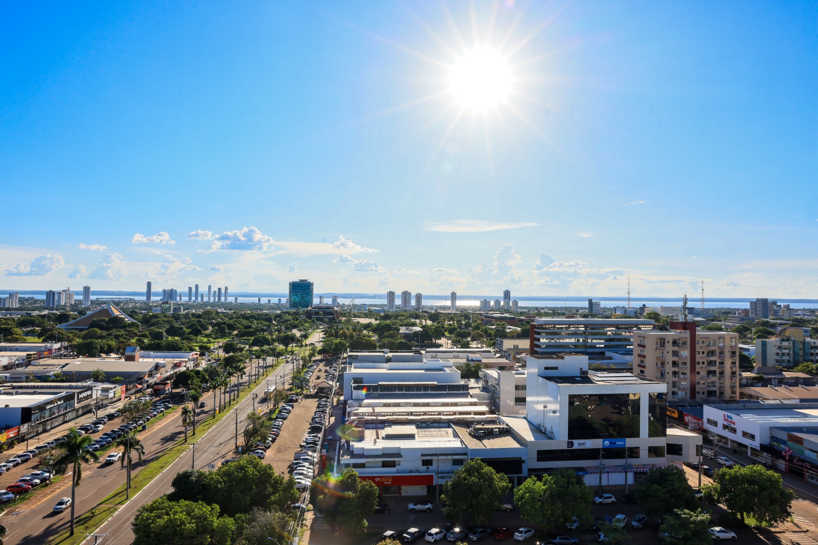 Palmas terá semana de calor intenso com temperaturas de até 37°C