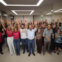 Em reuni&atilde;o com Laudecy Coimbra e Marcos J&uacute;nior, Sandoval destaca responsabilidade como compromisso com o futuro do Tocantins