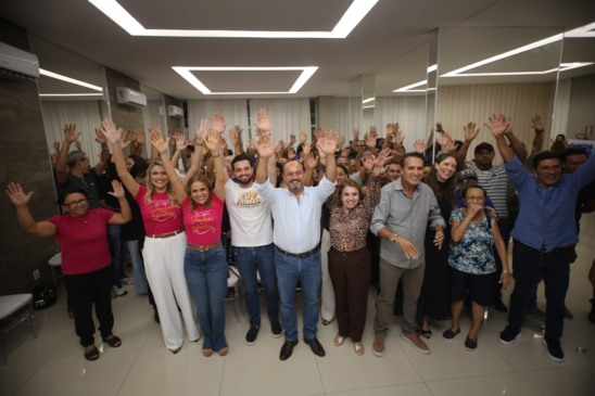 Em reunião com Laudecy Coimbra e Marcos Júnior, Sandoval destaca responsabilidade como compromisso com o futuro do Tocantins