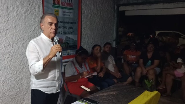 Lideranças do movimento pela moradia declaram apoio ao pré-candidato Paulo Mourão em reunião da FACOMTO