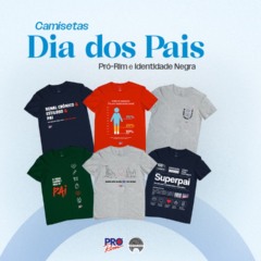 Funda&ccedil;&atilde;o Pr&oacute;-Rim e Identidade Negra lan&ccedil;am camisetas beneficentes para o Dia dos Pais