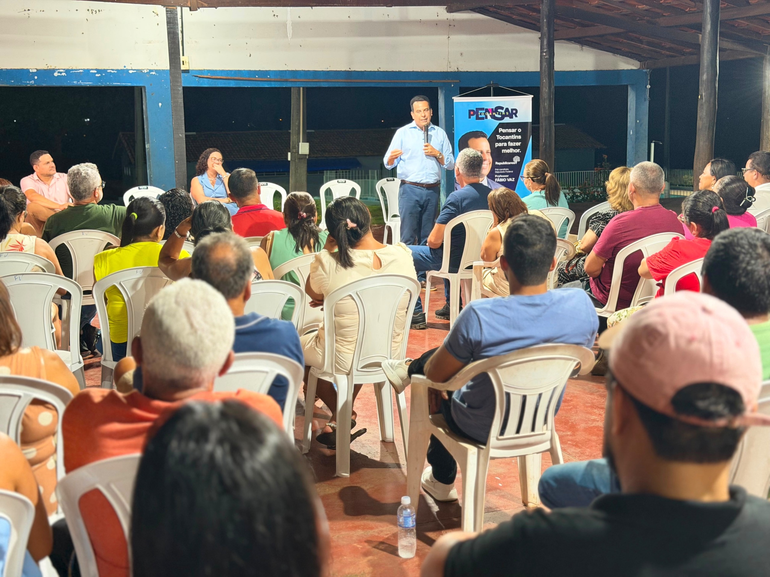 Fábio Vaz leva Pensar Tocantins a Tocantinópolis e celebra reforma histórica no Colégio Dom Orione